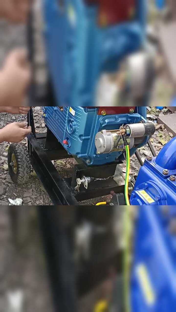 自制养殖场吸粪神器养殖场抽粪泵化粪池