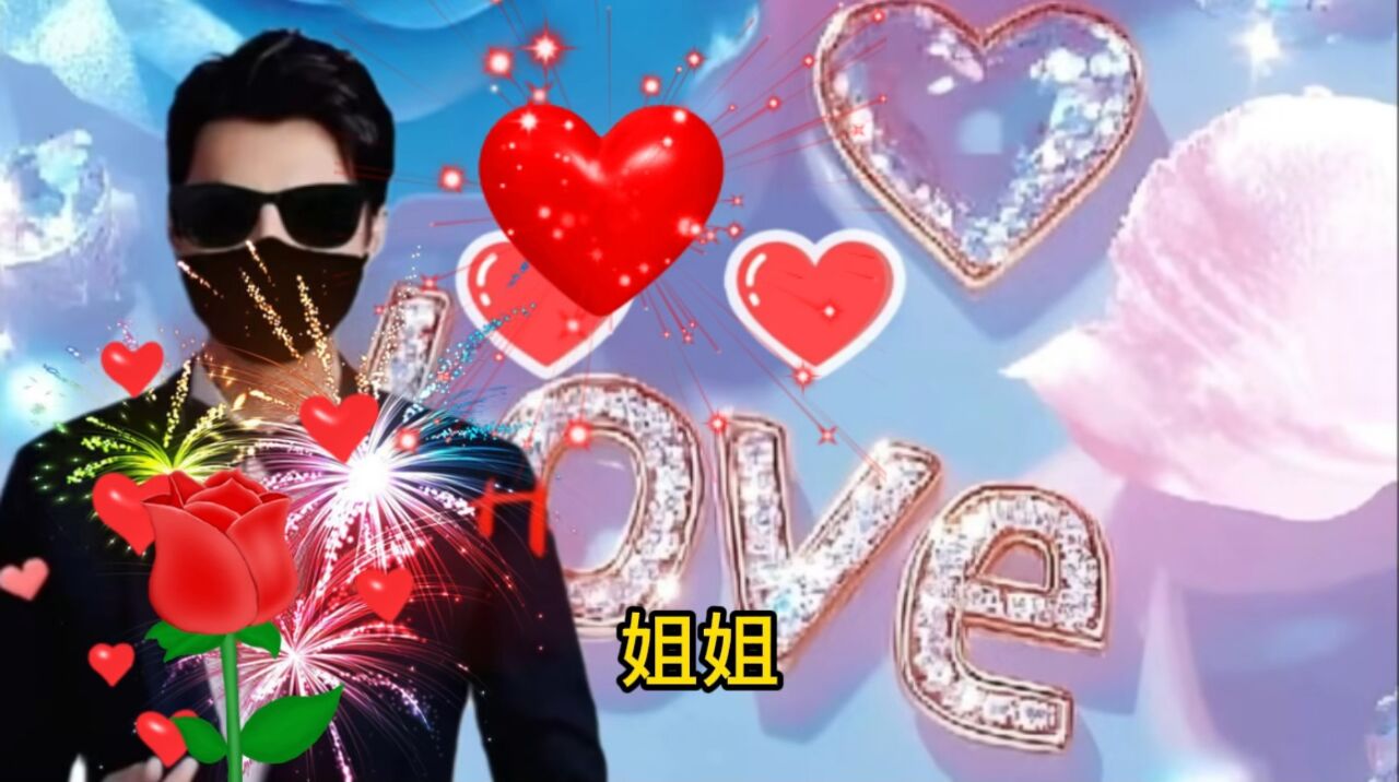 宝贝姐姐，快来看看，不来的话弟弟就要亲吻别的女人了