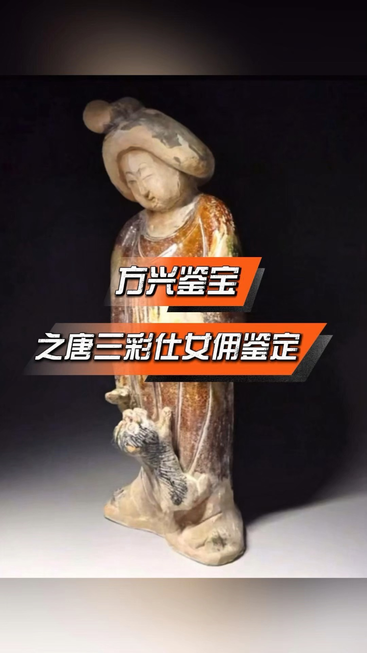 腾讯视频】 天天鉴宝方兴鉴宝之唐三彩仕女立俑像陶器鉴定