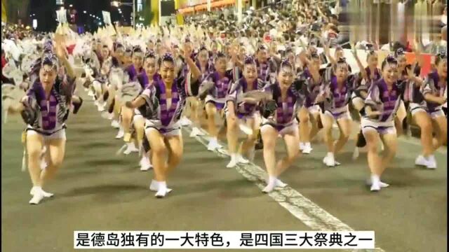 外国人在中国:日本传统舞蹈阿波舞,都是漂亮又可爱的美女!