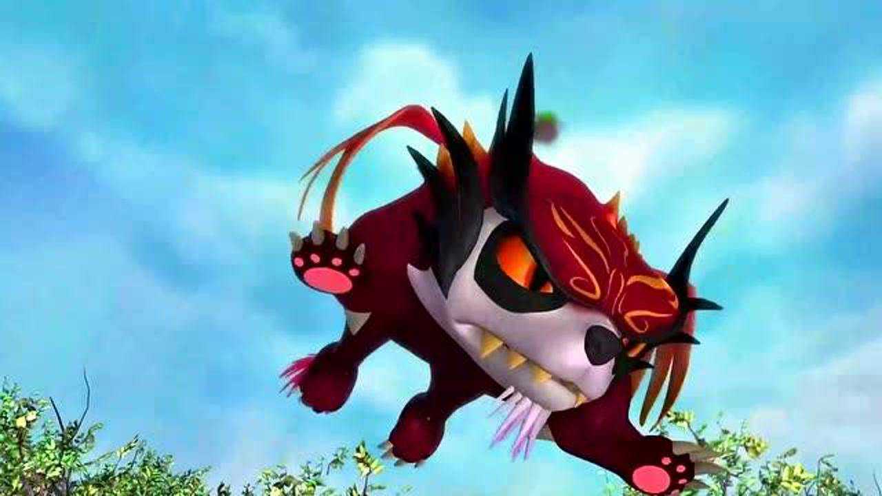 《精灵梦叶罗丽》荒石掩护齐娜,女王找黑香菱