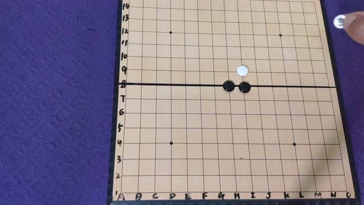 五子棋入門教學,26種開局之雲月,雨月,流星局,五子棋系列六_騰訊視頻