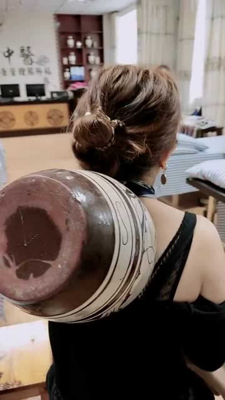 拔火罐这是我见过最大的罐