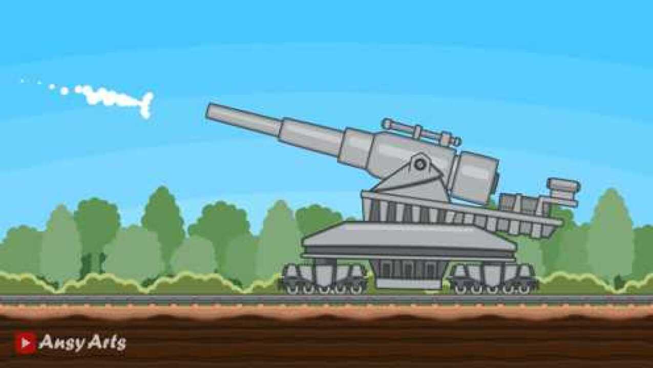 动画坦克世界:多拉巨炮登场,射程之内即是真理,射程外呢?
