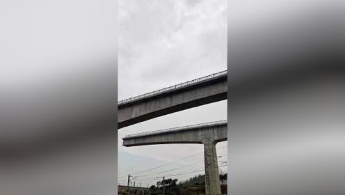 安九铁路庐山特大桥成功转体：2021年底通车，合肥九江又近了