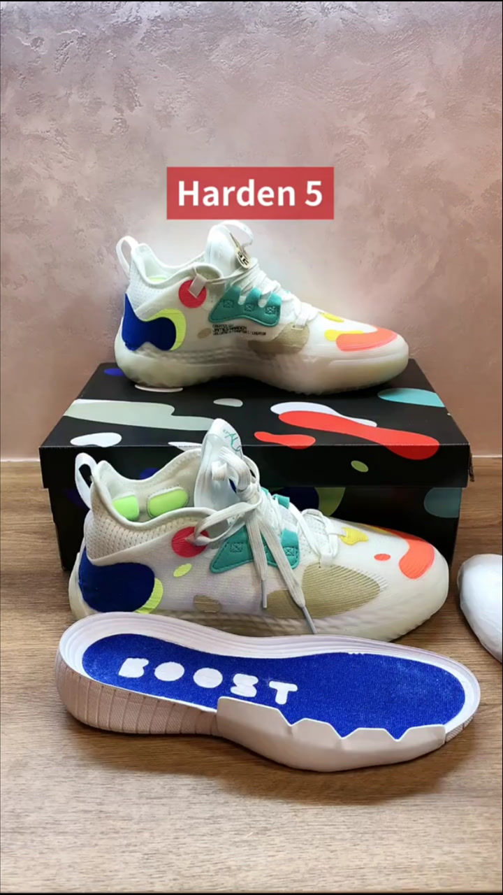 哈登5开箱,这科技鞋垫爱了