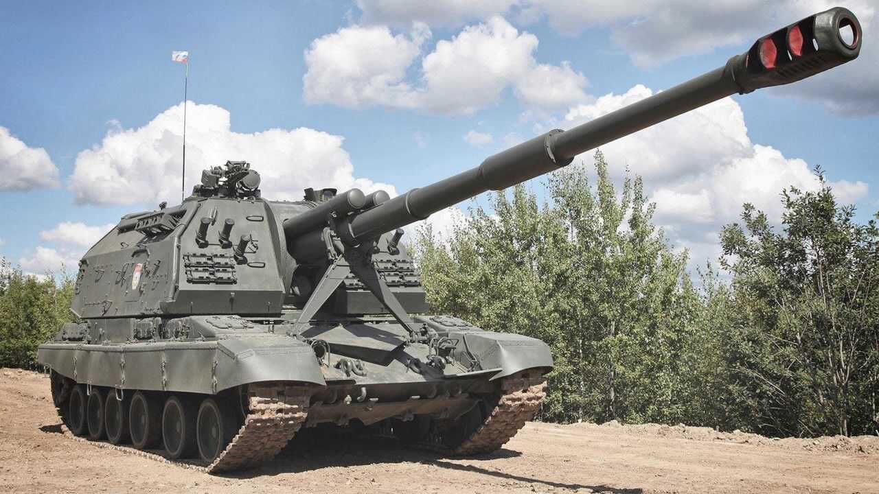 苏联406mm自行火炮图片