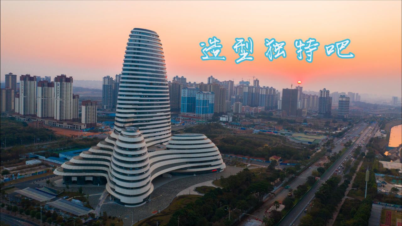 广西新媒体中心独特造型火遍全球南宁要雄起啦曹操震撼了
