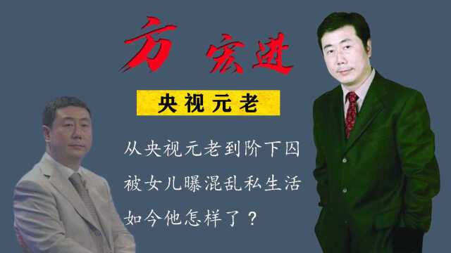 方宏进:从央视元老到网上逃犯,被女儿撕下遮羞布,如今他怎样了