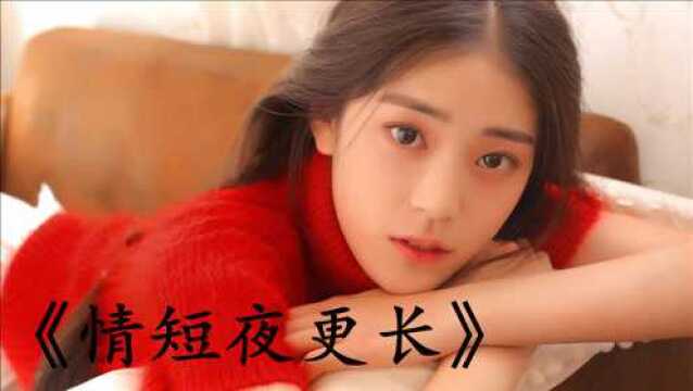 经典老歌:《情短夜更长》歌曲旋律动听优美,歌词唯美别致