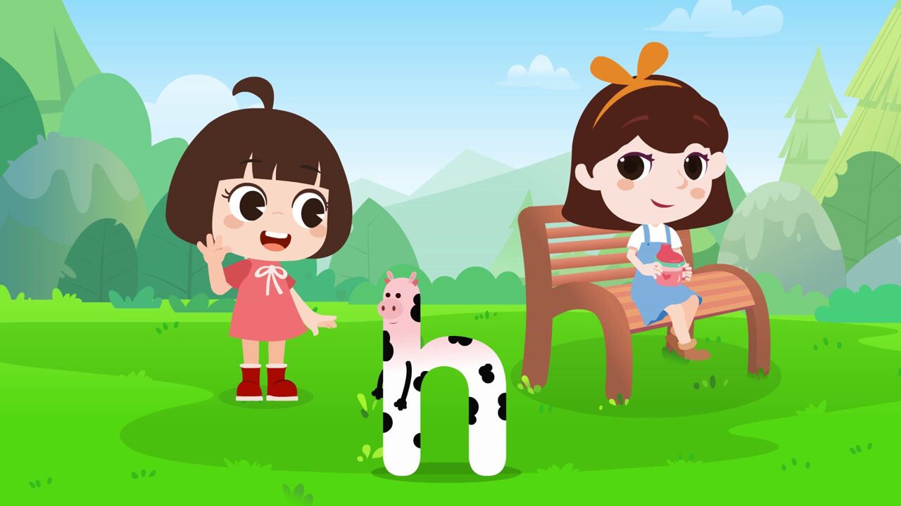 声母h拼音王国 幼儿学拼音 h拼音拼读
