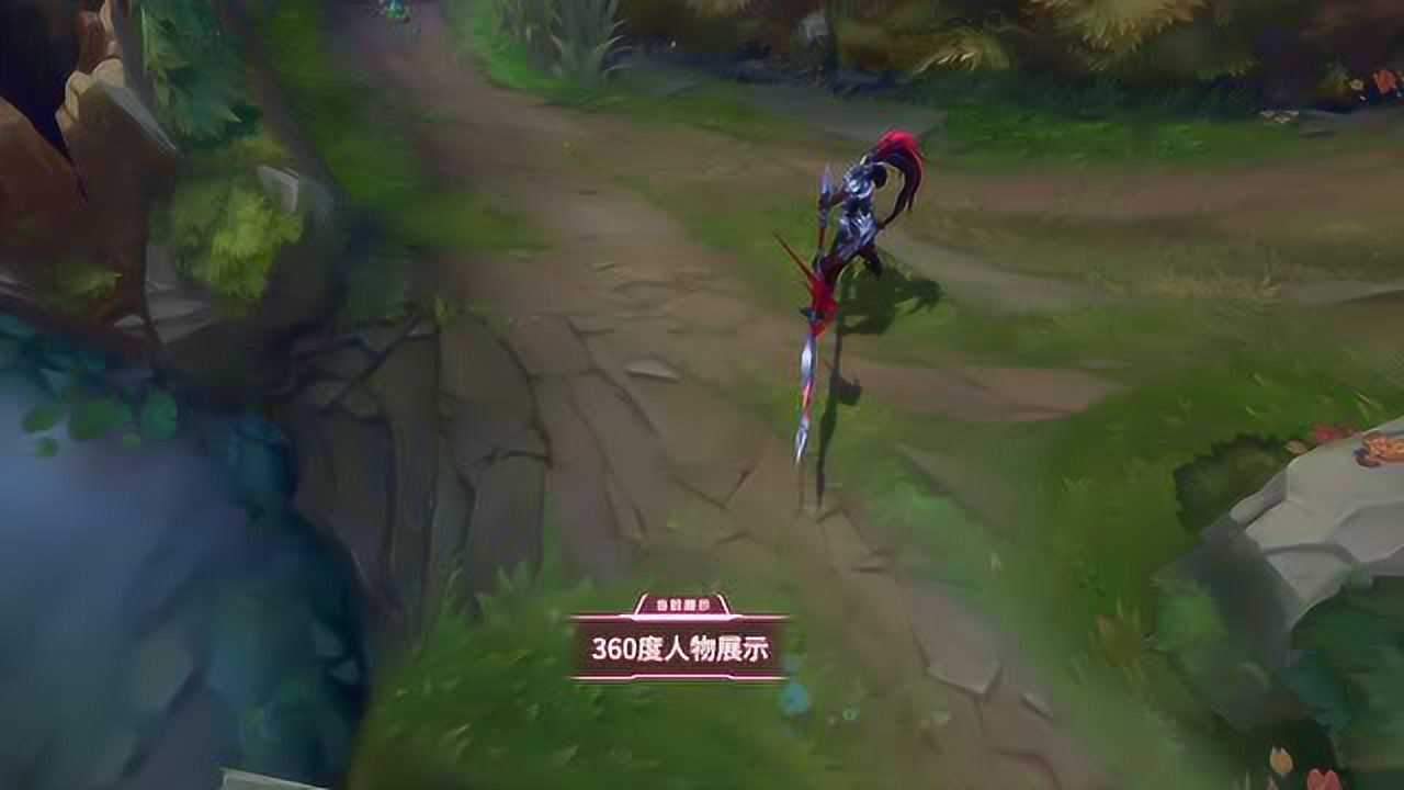 赵信黑暗骑士皮肤效果展示国服