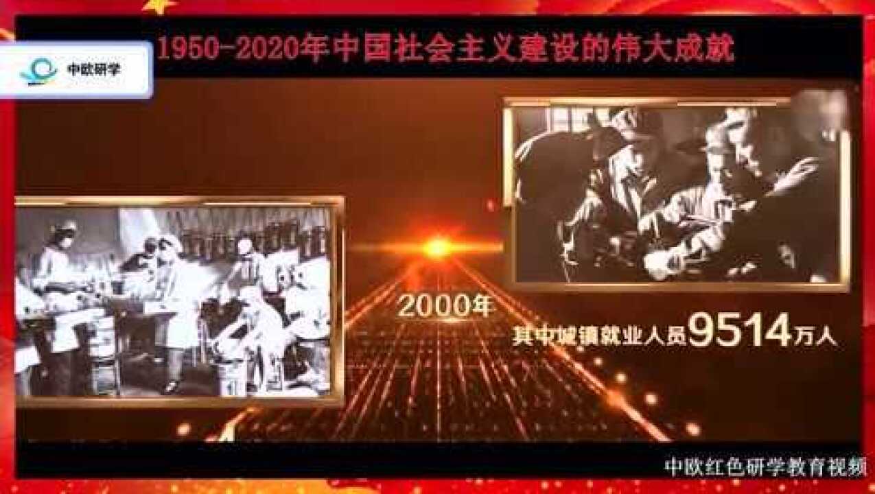 1950-2020年中国社会主义建设的伟大成就简介_腾讯视频