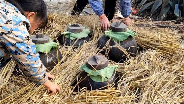 实拍江西烧米酒全过程,祖祖辈辈传承了300多年的工艺,耗时3小时