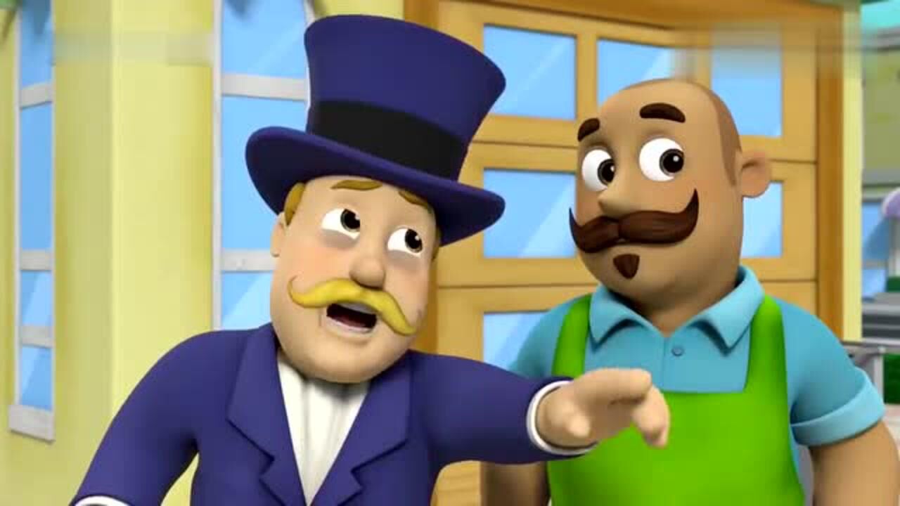 汪汪队:波特先生的派太香了,连熊都被吸引过来,偷走食物篮