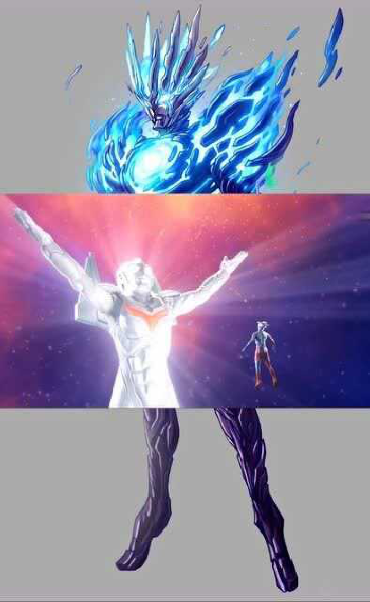 赛迦奥特曼形态vs诺亚奥特曼形态!