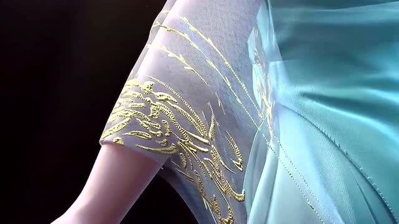 国漫长腿女神,雪鹰领主余靖秋_腾讯视频