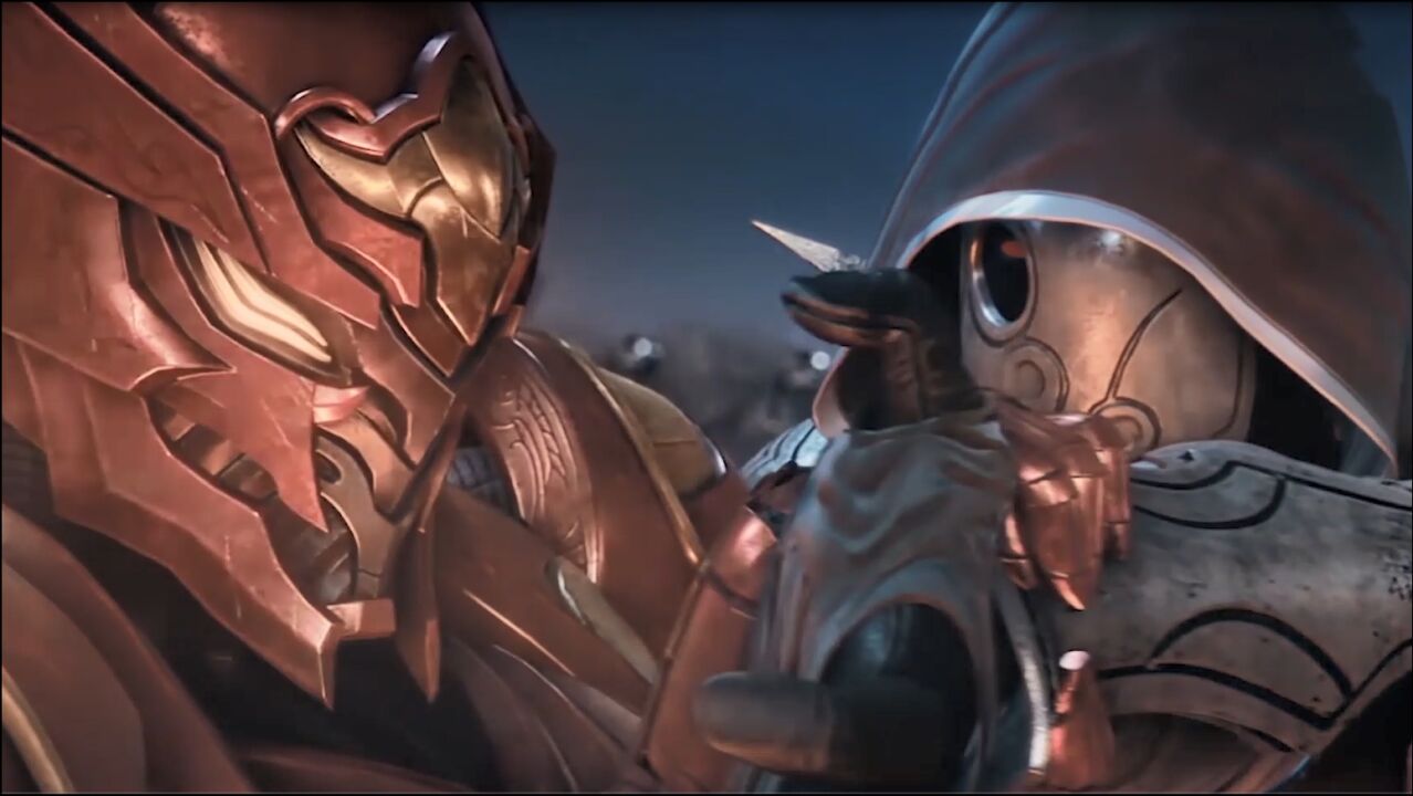 英雄觉醒:火麟飞单挑击败火舞,玄易子使用元空灭清除狮王的部队_高清