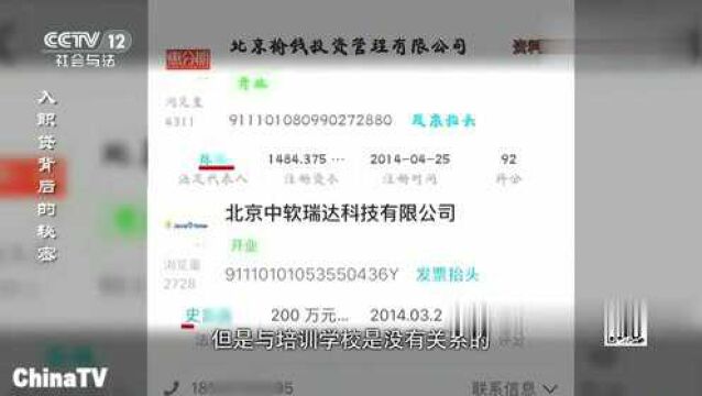 回顾:男子应聘月入过万工作!培训入职贷款几十万!公司却倒闭了(三)