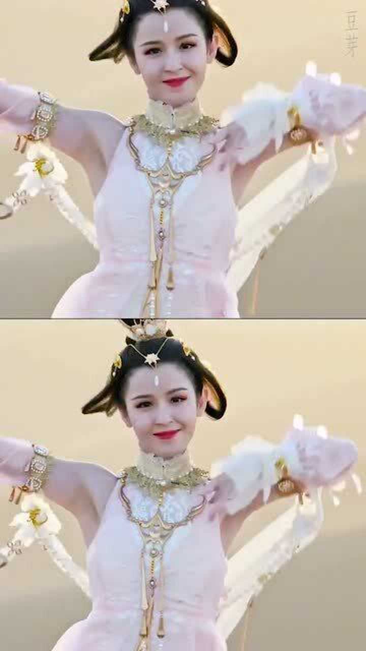 哈妮克孜真的太适合异域古装了继一梦敦煌之后又美出了新高度