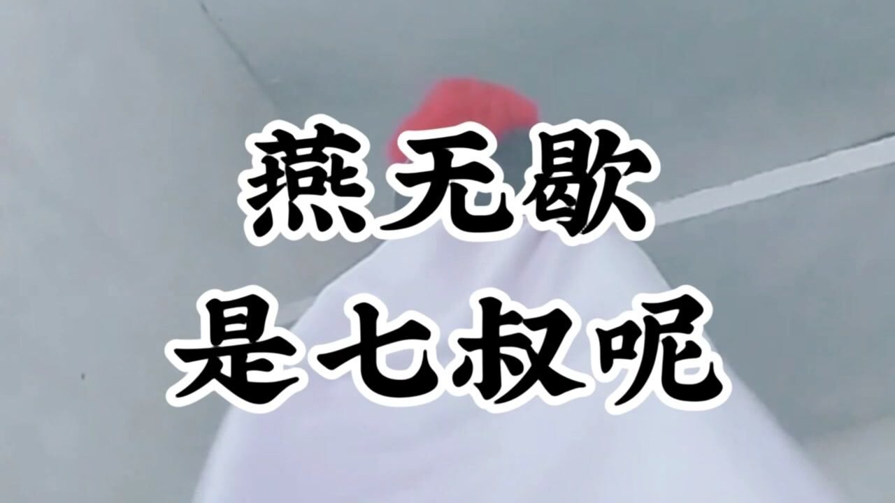 是七叔呢燕无歇dj名龙版