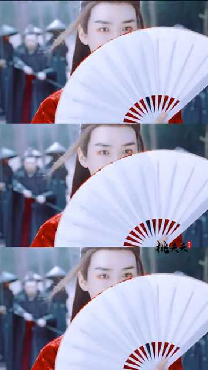 龚俊的红衣造型好绝带着扇子出场那一刻我好像看见了血雨探花的三郎