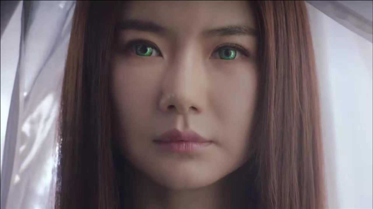 你好安怡戚薇化身美女机器人