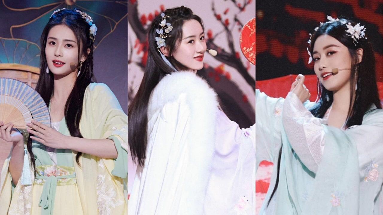 白鹿袁冰妍徐艺洋古装搞笑舞节目你都看了吧