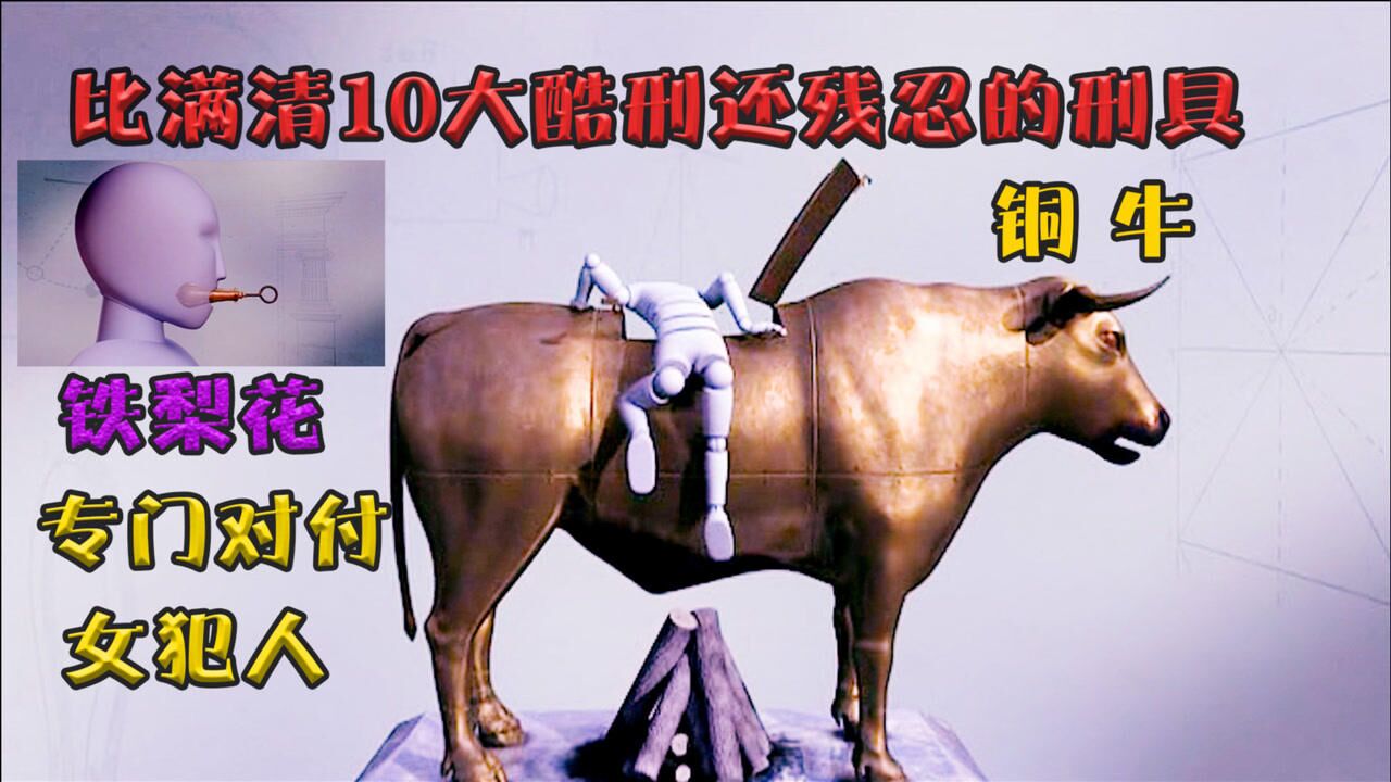 比满清10大酷刑还残忍的刑具其中有个专门对付女犯人纪录片