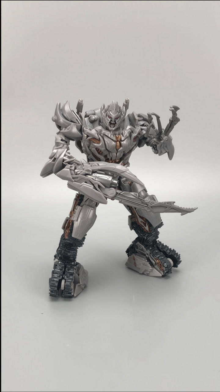 变形金刚电影工作室系列ss13v级威震天变2电影坦克款含变形流程