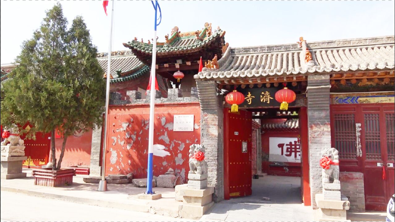 藏在太原市上兰村的广济寺.五龙庙,有碑刻佐证寺庙始建元明朝代