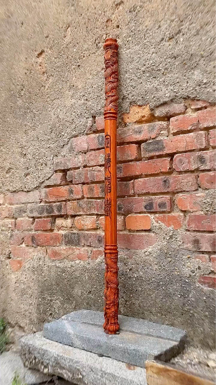 木雕如意金箍棒