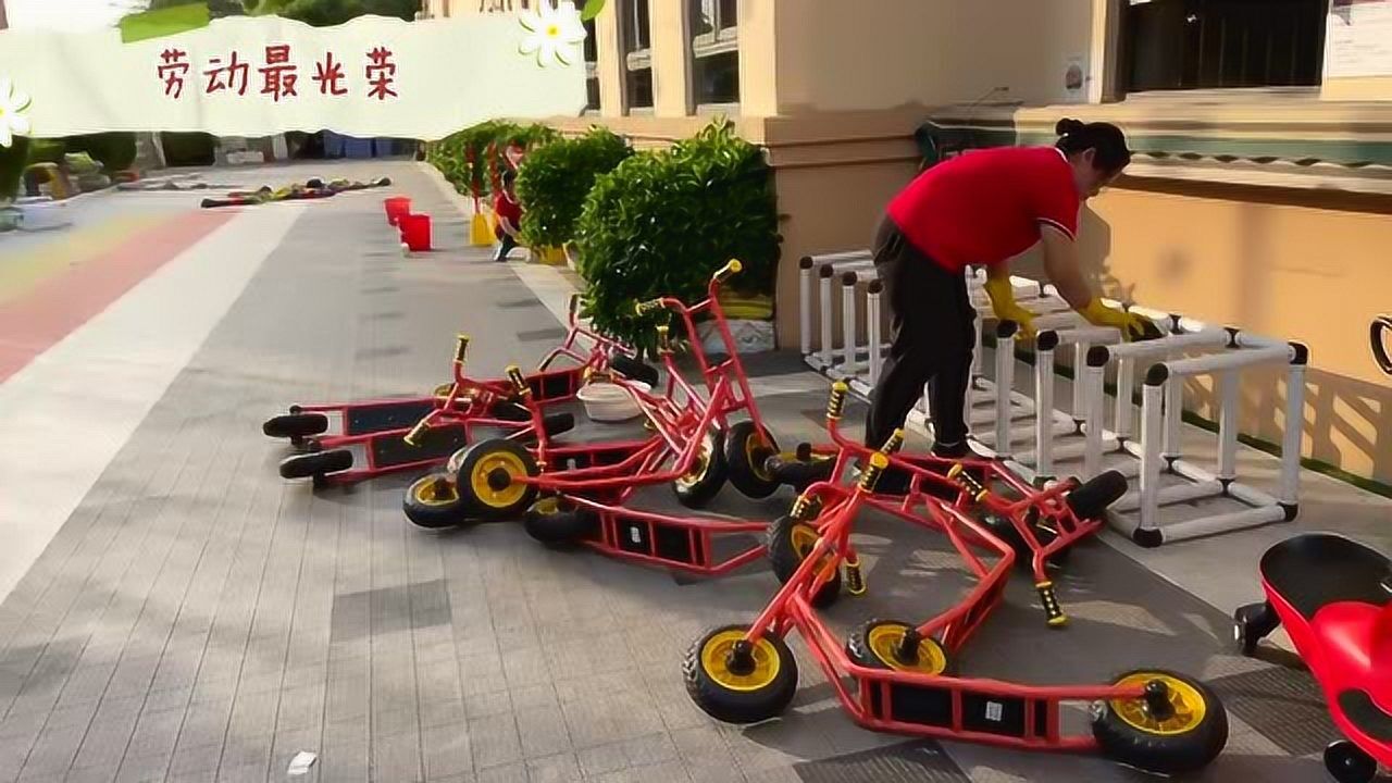 龙园意境华府幼儿园劳动节