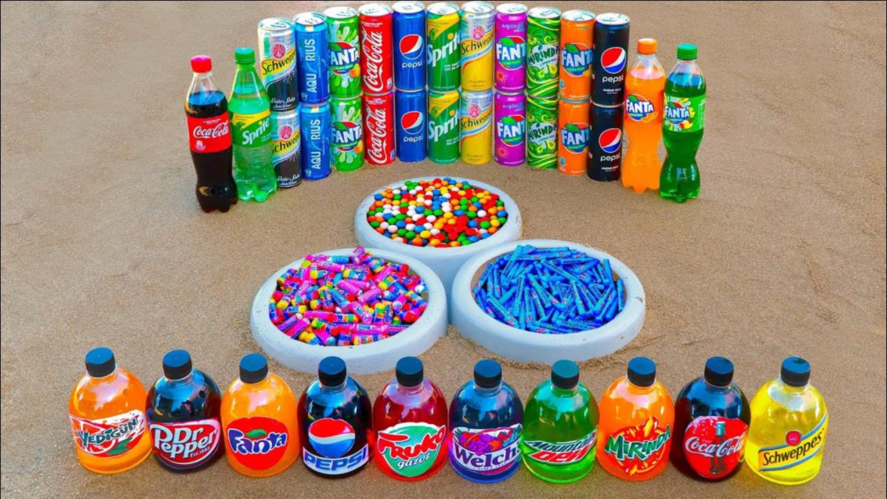 曼妥思挑战三洞齐发彩色系大象牙膏治愈了我的不开心