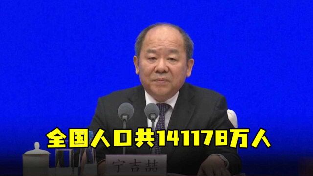 全国人口共141178万人