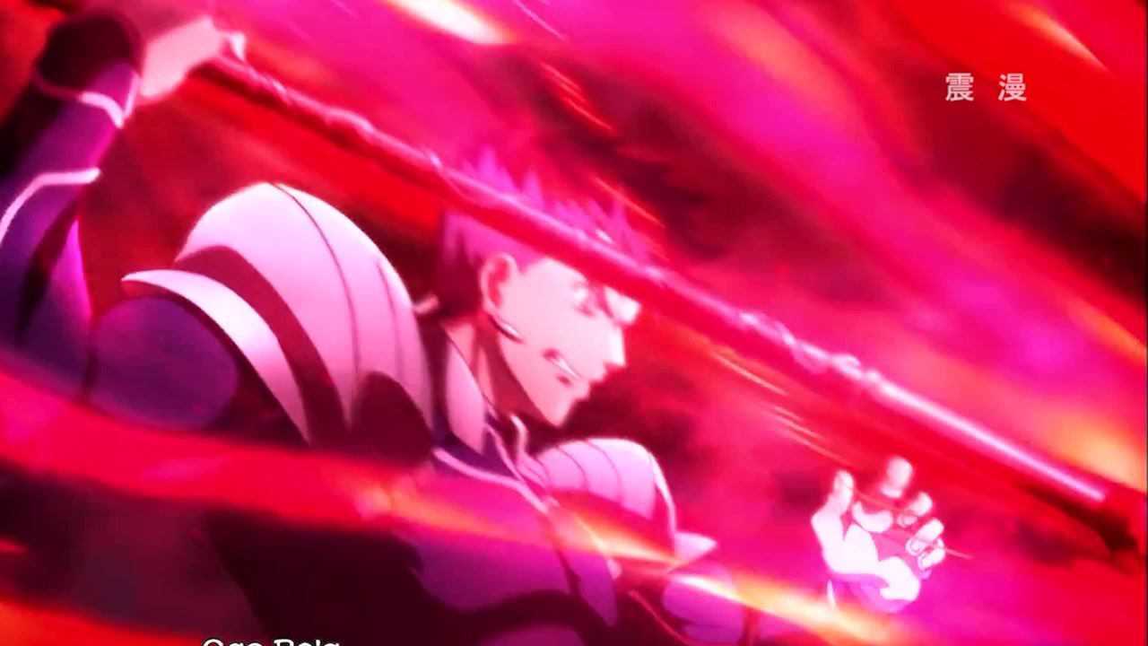 命运之夜（Fatestaynight）Lancer枪兵大招自古枪兵幸运E超然片段_高清1080P在线观看平台_腾讯视频