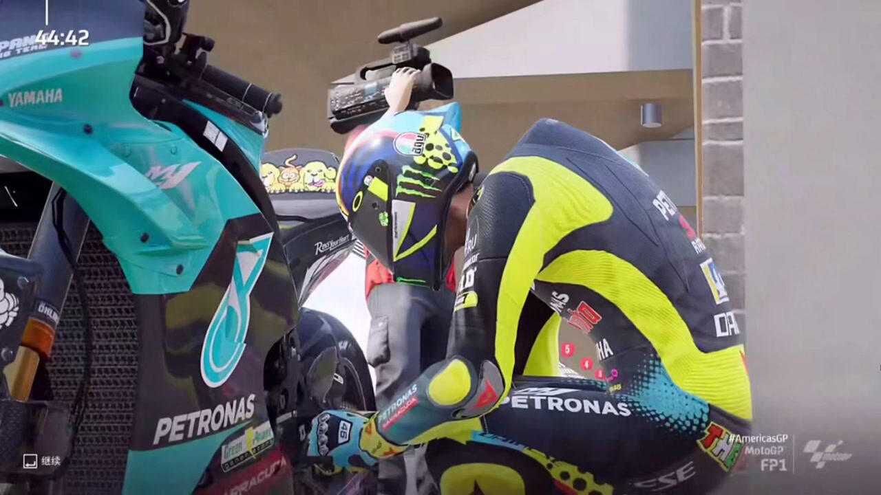 93号马奎斯与46号罗西的对决