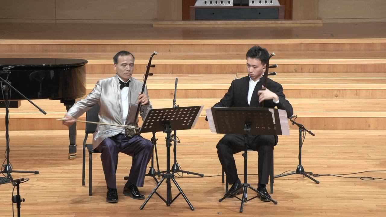 双声部二胡重奏良宵摘自中国情中国节新编二胡曲集新书发布暨音乐交流