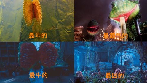盘点：这四部食人花中，谁才是王中王，看到第三个真是让人大开眼！#电影种草指南短视频大赛#