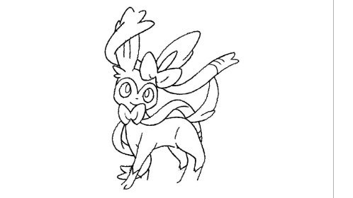 每日一画 烦恼再见 精灵宝可梦仙子伊布