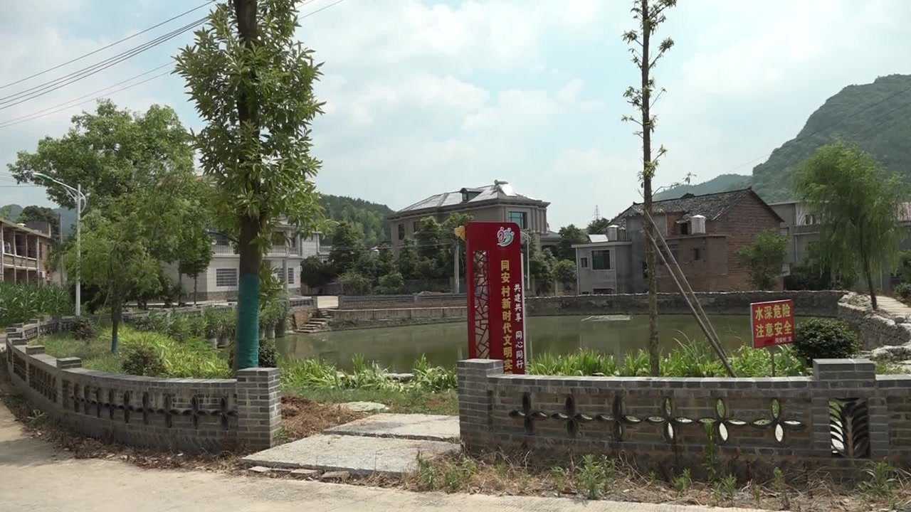 娄星区杉山镇同安村:红心向党 奋进新征程