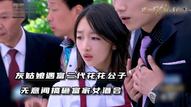 《遇见爱情的利先生》第1集:灰姑娘遇富二代花花公子,无意间搞砸富家女酒会