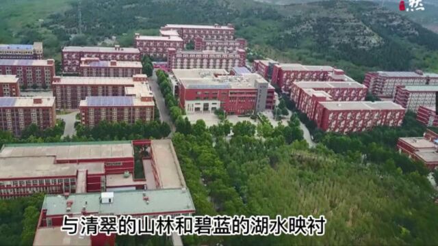 果然视频|航拍山东交通学院,长清湖西岸美景绝佳