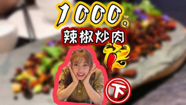 【下集】1000快的辣椒找肉,肉真的很难找!