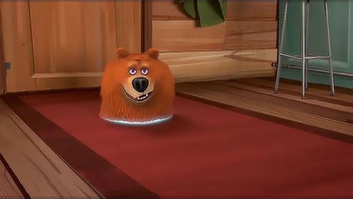 儿童益智动画：如果你会穿墙术，你会先干什么呢，大熊竟是先抢好吃的