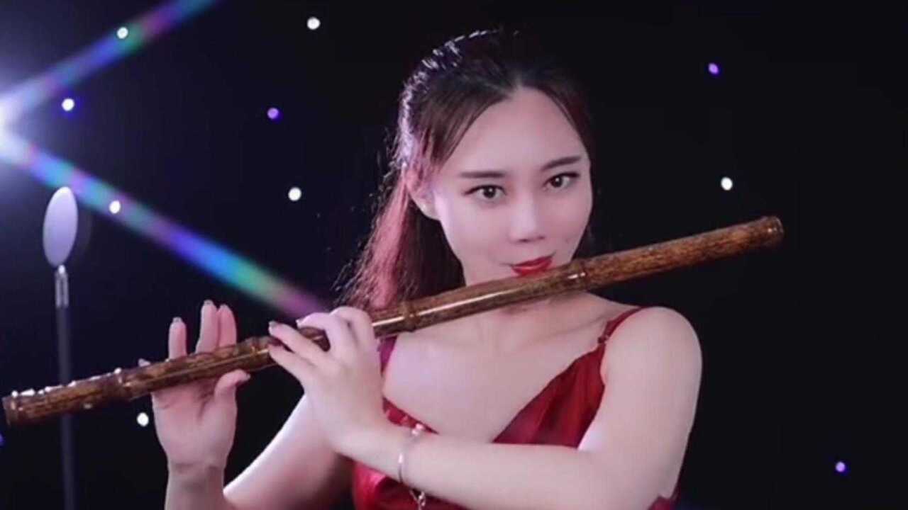 优雅丰腴网红美女笛子独奏youraisemeup