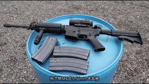 柯尔特M4式卡宾枪，玩过射击类游戏的朋友应该不陌生