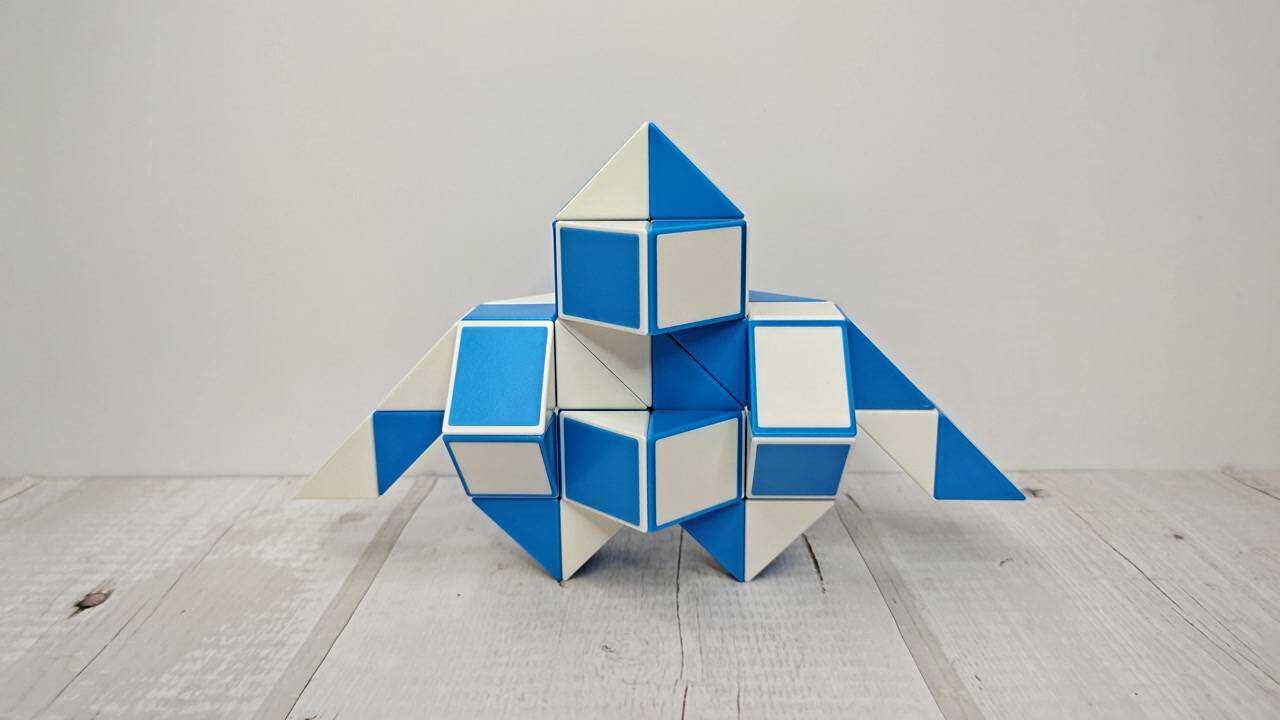 48段魔尺教程变战斗机,解说教程,慢动作一步一步教会你