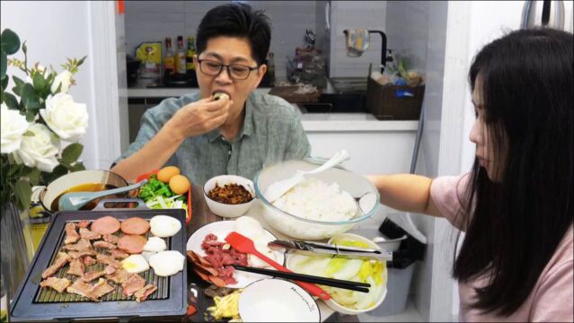 九九在东北妞妞下厨做特色,饭包样样有老九塞嘴两腮鼓,真过瘾