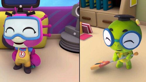 汪汪看动画  小宝贝好习惯养成记:早起穿衣叠被,刷牙洗脸,我是模范小